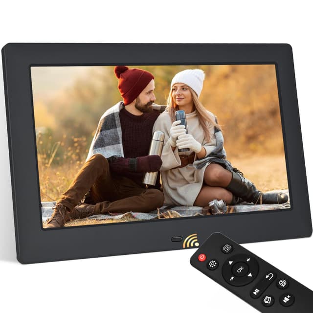 TSITSC 10.5 Zoll Digitaler Bilderrahmen - HD-Auflösung & Fernbedienung ✿