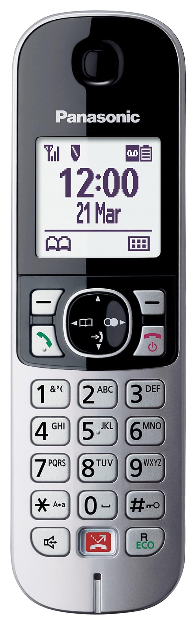 📞 Panasonic KX-TGA685 Mobilteil Schwarz - Silber 📡