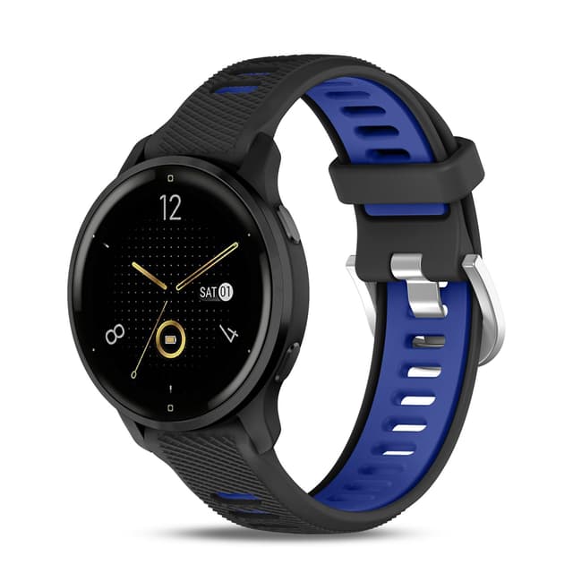 🌟 Wizvv Armband für Garmin und Amazfit Smartwatches - Hochwertiges Silikonband für alle Gelegenheiten! 🌈