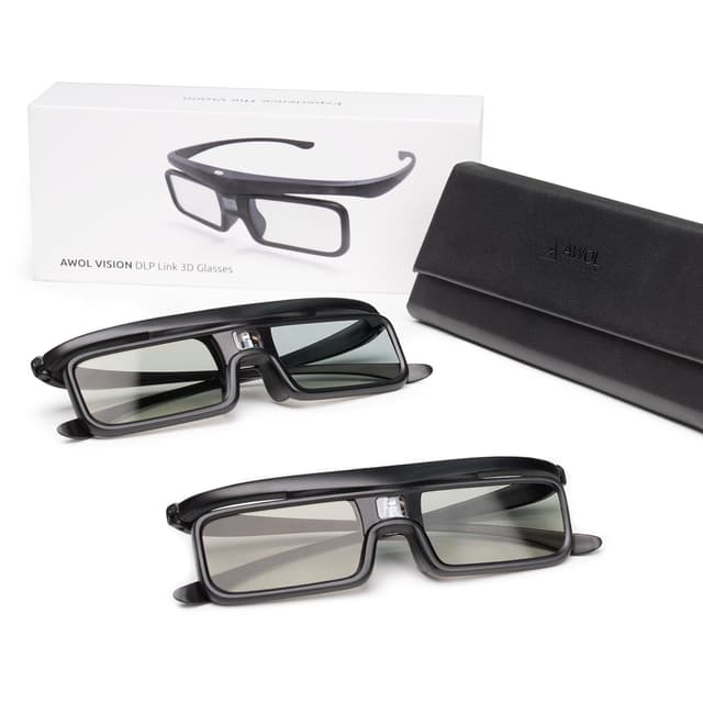 AWOL VISION DLP Link 3D-Brille 2er-Pack 🕶️🎬