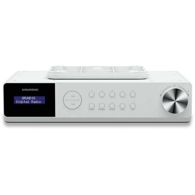 🎶📻 Grundig DKR 1000 BT DAB + Küchenradio mit Bluetooth und DAB + Empfang Weiß 🎵