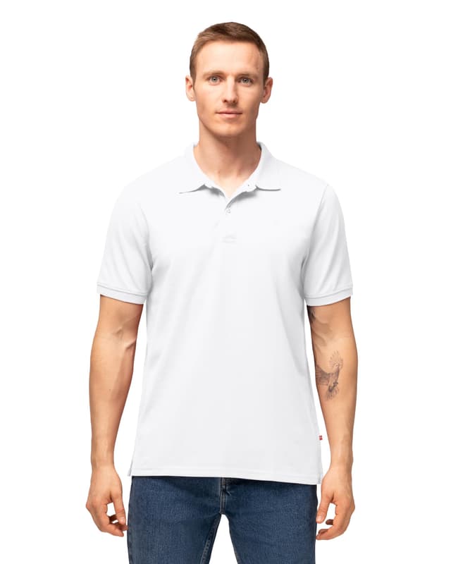 DANISH ENDURANCE Premium Poloshirt Herren Kurzarm (1er | 2er Pack) XL Weiß 🌟👕