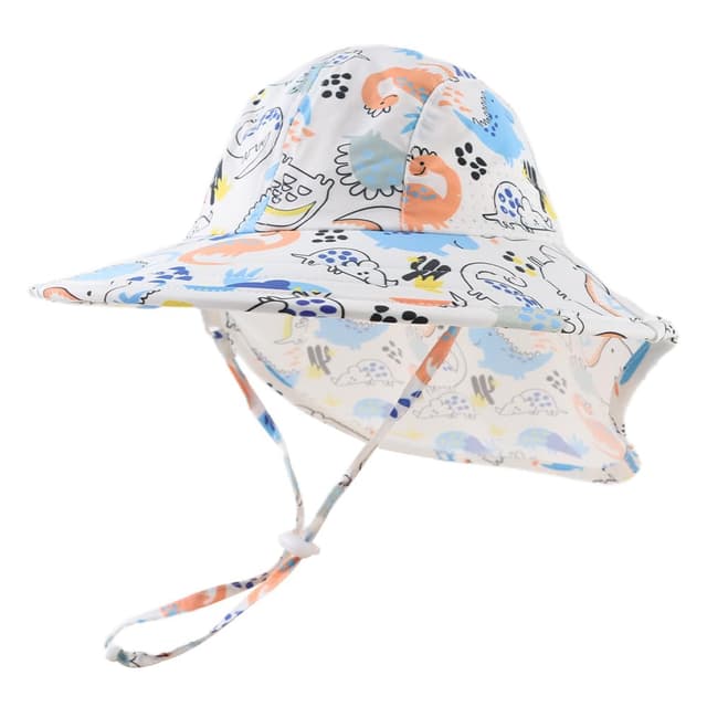 Pesaat Baby Sonnenhut Mädchen Mit UV-Schutz Sonnenmütze Baby Junge Mit Nackenschutz Sommermütze Kinder Babymütze Sommer