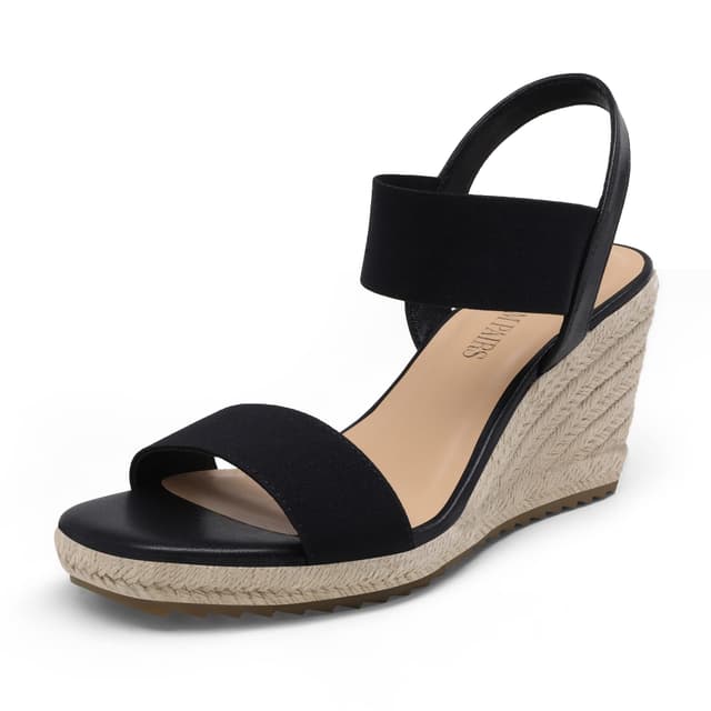 🌟 Sommer-Sale: DREAM PAIRS Damen Keilsandalen mit Espadrille-Keilabsatz! 🌞
