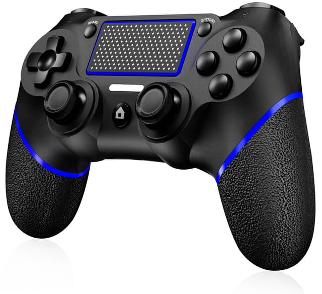 Shiptree Wireless Controller für PS-4 - Dual-Vibration, Audio, Touchpanel
