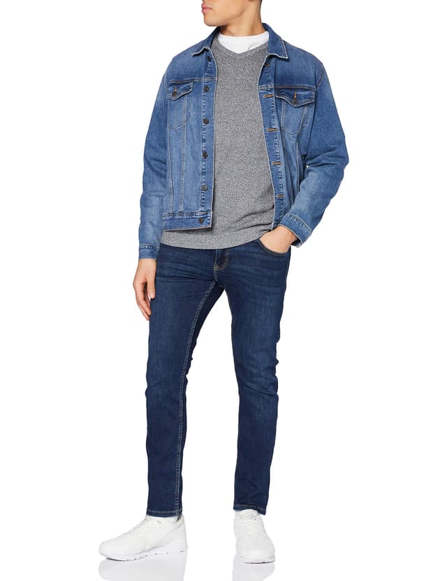 🔥 SALE: JACK & JONES Herren Strickpullover in Navy Blazer