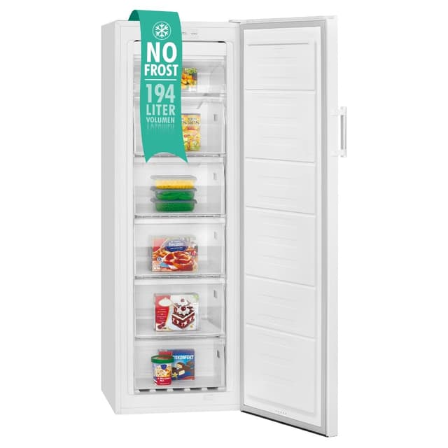 Bomann® Gefrierschrank Nofrost 194L | Total No Frost | MultiAirflow | Schnellgefrierfunktion 🌬️