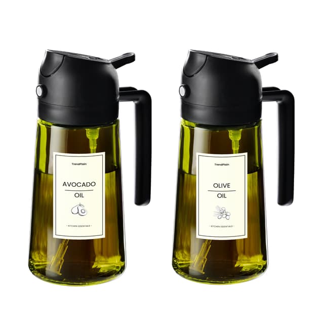 🌿 TrendPlain - 470ml Öl Sprühflasche 🌿