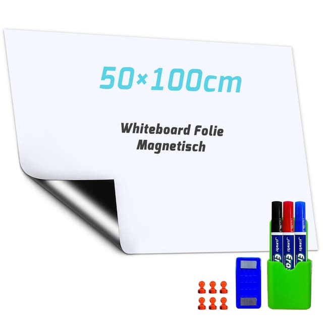 SAMNISOO Whiteboard Magnetfolie 50x100cm 🌟