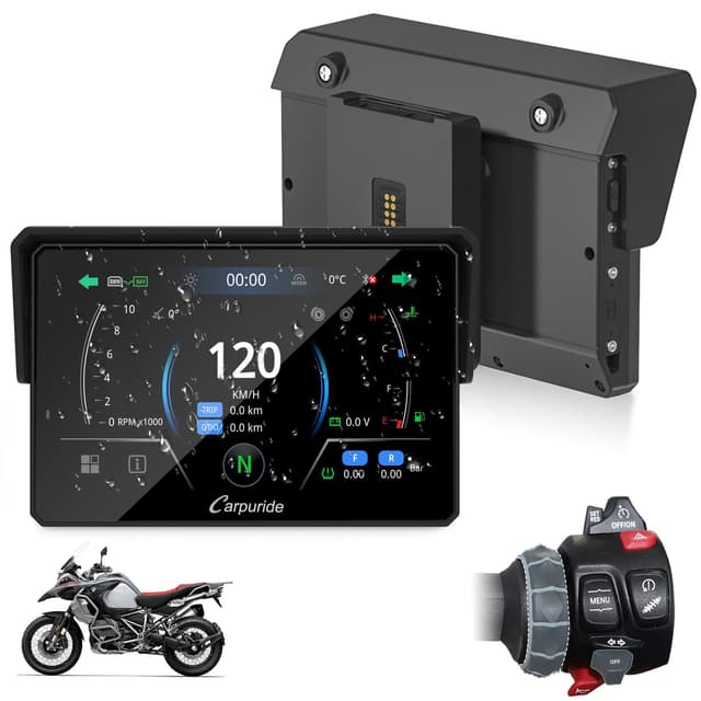 CARPURIDE W502BS Pro für BMW-Motorrad 🏍️