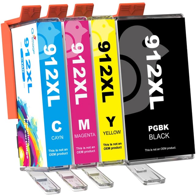 🖨️ Q-image 912XL Kompatibel für HP 912 Druckerpatronen Multipack