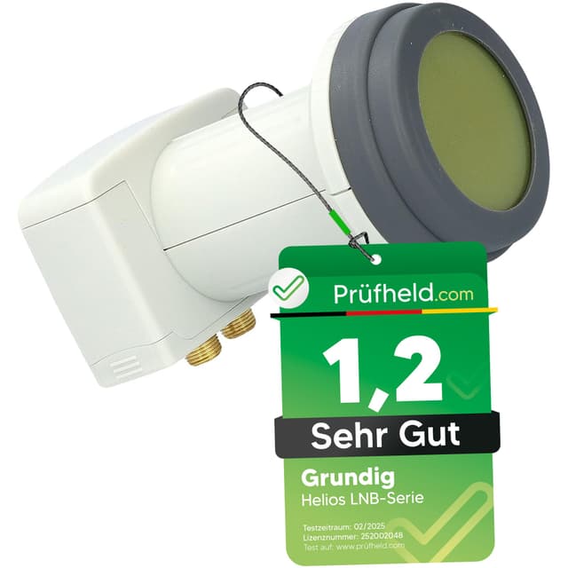 GSS Helios Twin LNB + 4X F-Stecker