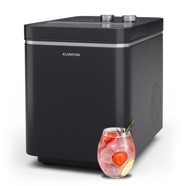 🧊 Klarstein IceCraft Eiswürfelmaschine - 12 kg/24 h, 6-Min.-Eiswürfel 🧊