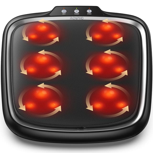 👣 RENPHO Fußmassagegerät mit Wärme, Shiatsu Fussmassagegerät Elektrisch 🎁