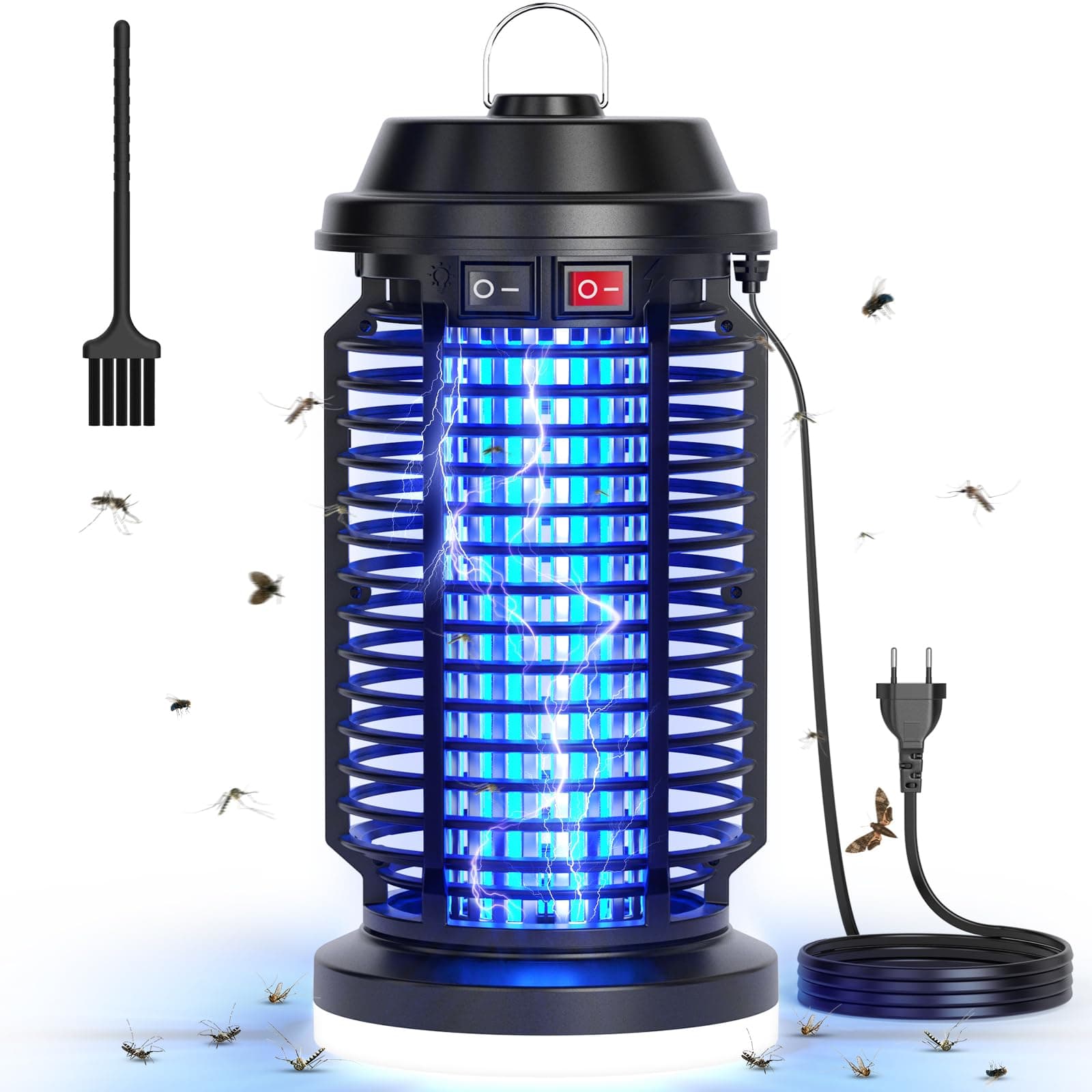 YISSVIC Elektrischer Insektenvernichter 4200V UV Mückenlampe 15W 🦟🔦