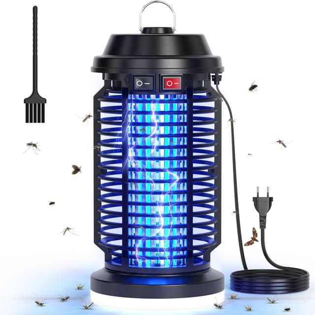 YISSVIC Elektrischer Insektenvernichter 4200V UV Mückenlampe 15W 🦟🔦