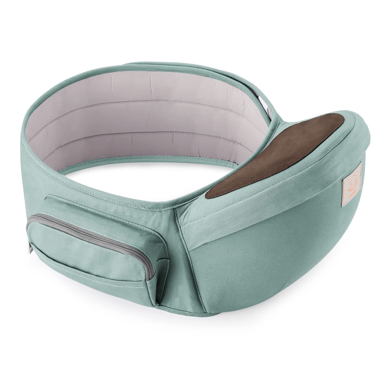 🌟 Super Deal! GAGAKU Baby Hüftsitz - Leichte Taille Hocker - 4 Tragepositionen - Hellblau 3-Hellblau