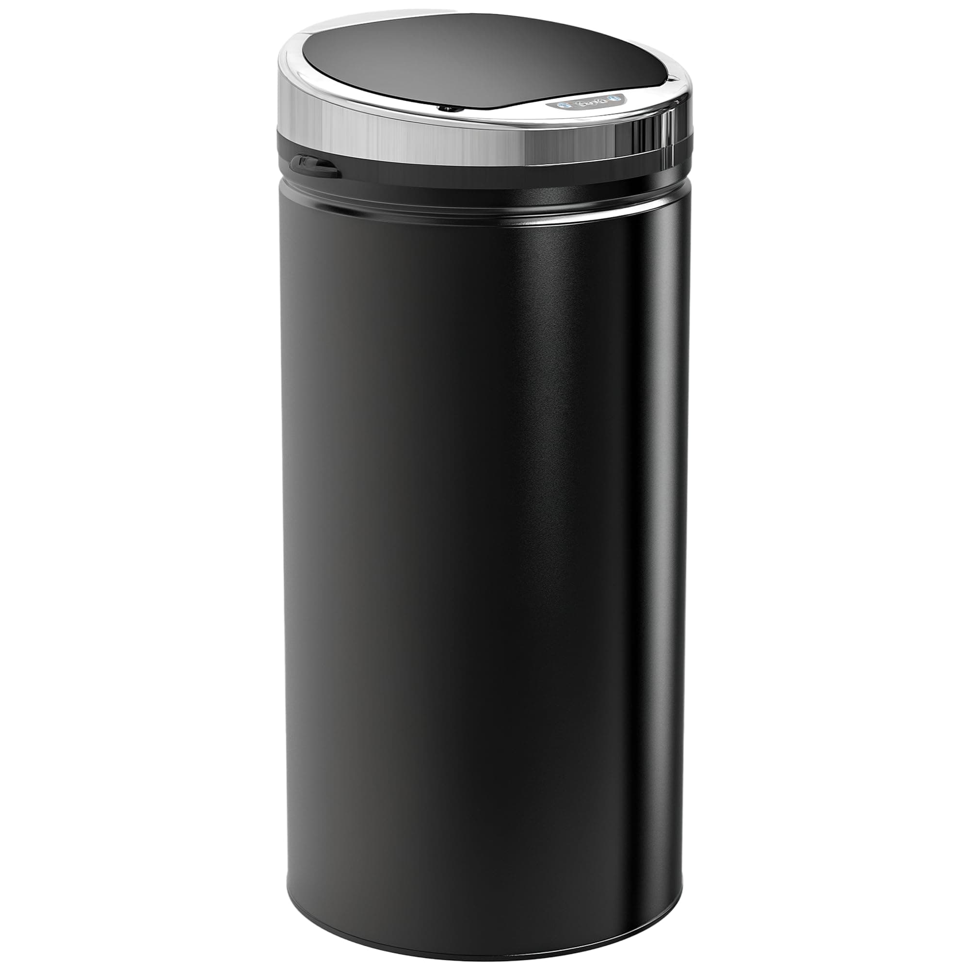🗑️ HOMCOM Sensor Mülleimer 42L, Elektrisch Automatischer Abfalleimer mit Deckel, Rostfrei, für Bad, Büro, Küche, Esszimmer, Stahl, Schwarz - Sonderangebot!