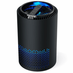 QEXREED Luftreiniger Allergiker mit HEPA-Filter und Aroma-Diffusor 🌬️