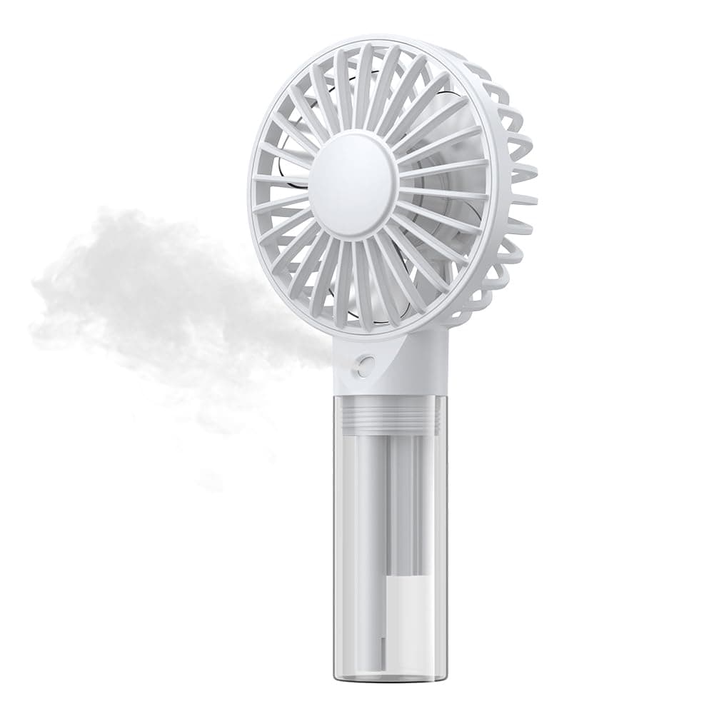 🌬️🌿 TOPK Tragbarer Handventilator | Wiederaufladbar & Batteriebetrieben
