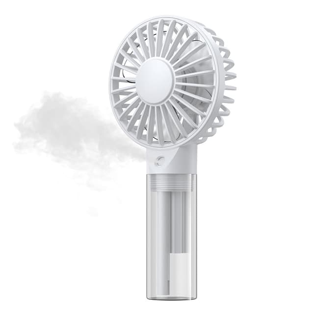 🌬️🌿 TOPK Tragbarer Handventilator | Wiederaufladbar & Batteriebetrieben