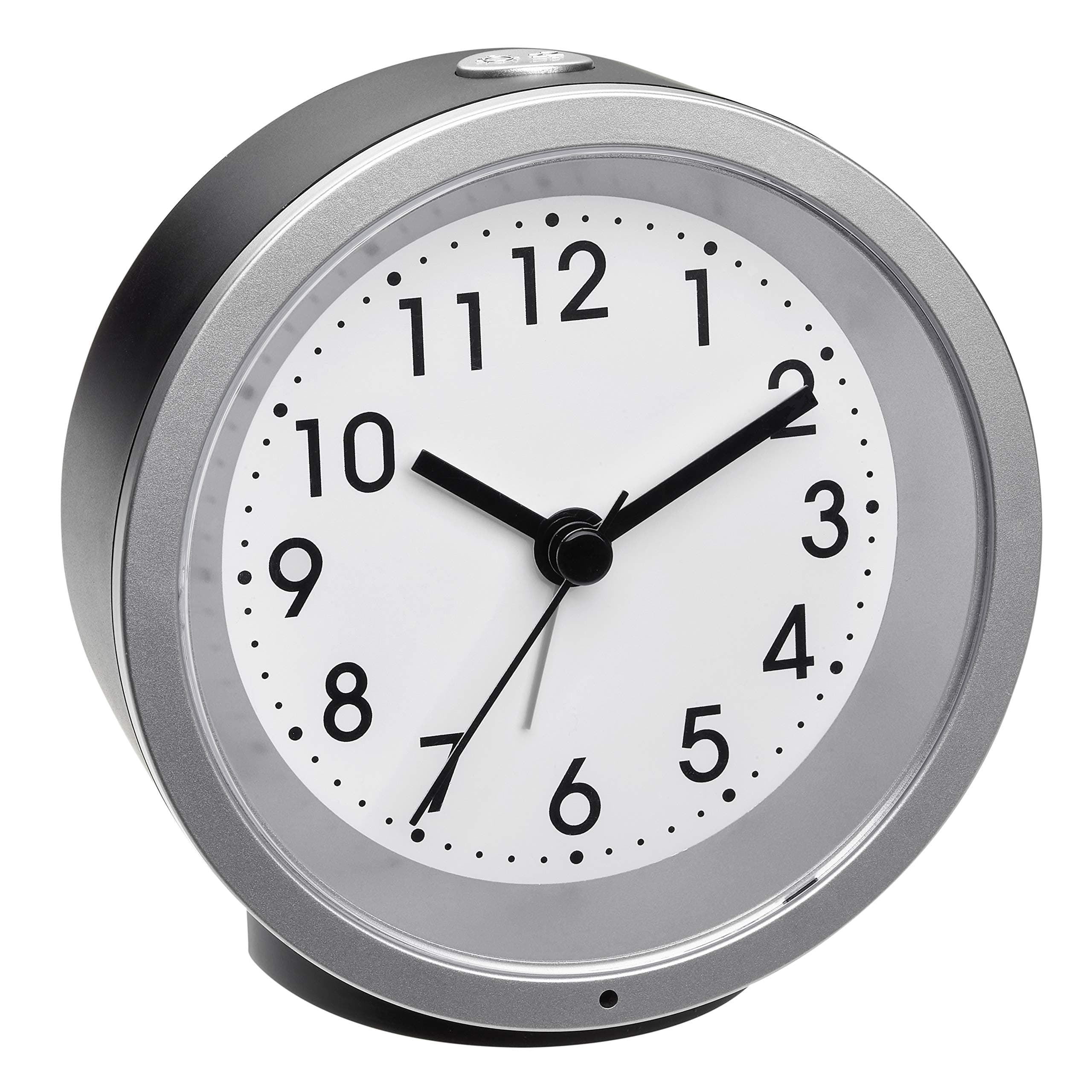 Analoger Wecker mit Sweep-Uhrwerk und Nachtbeleuchtung ⏰🌙