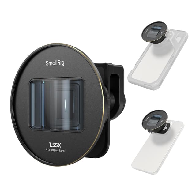 📱🎥 SMALLRIG 1,55x Anamorphotisches Objektiv für Telefon - Deal des Tages!