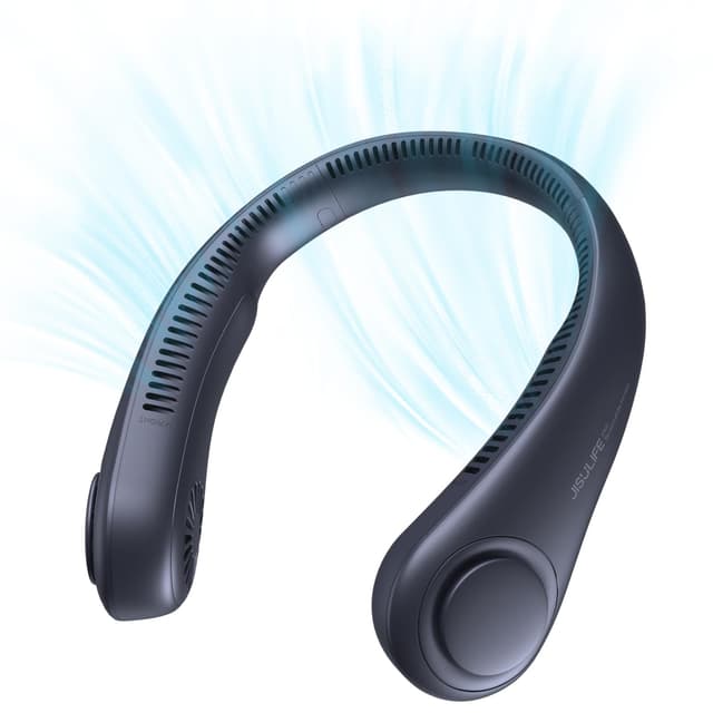 JISULIFE Tragbarer Hals-Ventilator - Dunkelblau 🌀