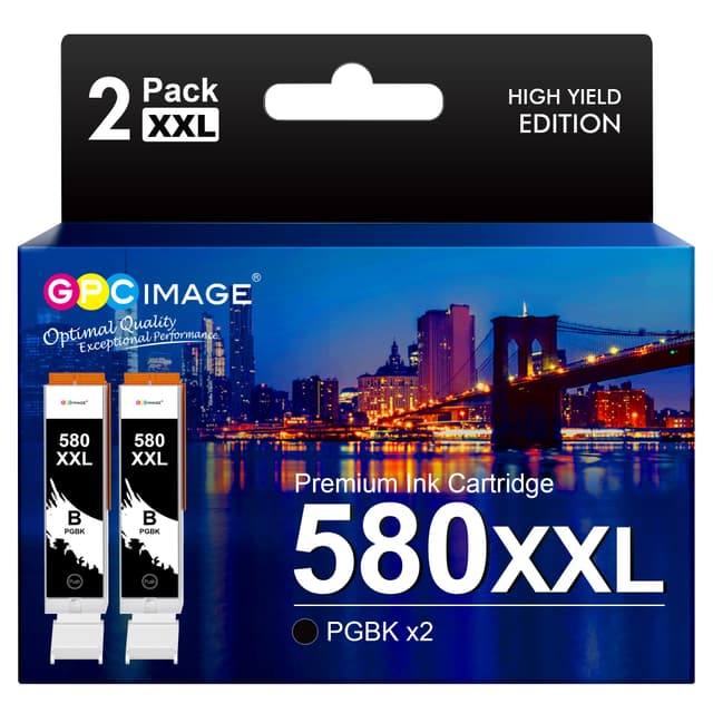 🌟  Mega-Deal: GPC IMAGE 580XXL Druckerpatronen 2er-Pack für Canon Drucker!