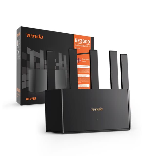 🚀 Tenda RE3L Wi-Fi 7 Router BE3600 Dual-Band 2882Mbit/s 5GHz, 688Mbit/s 2,4GHz 🌐🔐