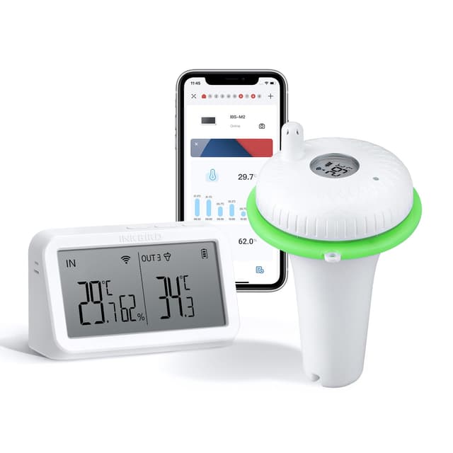 🏊‍♂️ INKBIRD Wlan Pool Thermometer IBS-P02R + IBS-M2 🌡️