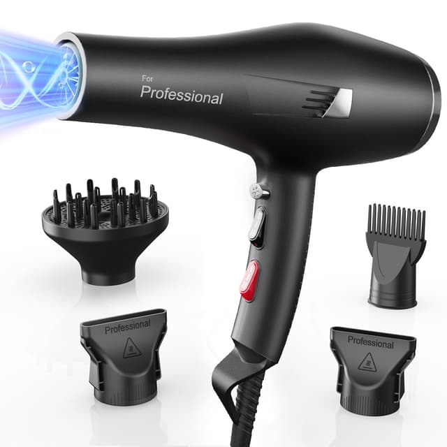 🌟 Super Deal! Dekuri Föhn Ionen mit Zubehör für nur 39.99€