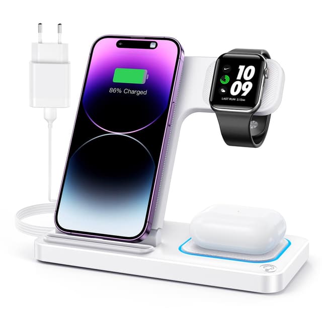 🔥 Mega Deal! DUMTERR 3-in-1 Apple Ladestation für Apple Watch und iPhone iPod