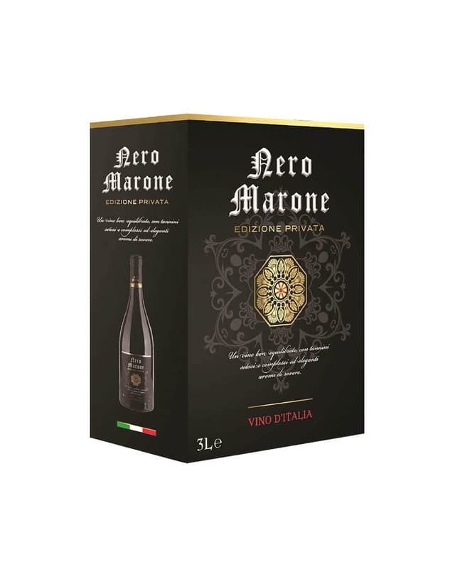 🍷🇮🇹 Angebotsdeal: Nero Marone - Rotwein Edizione Privata - BIB Bag in Box (1 x 3 l)