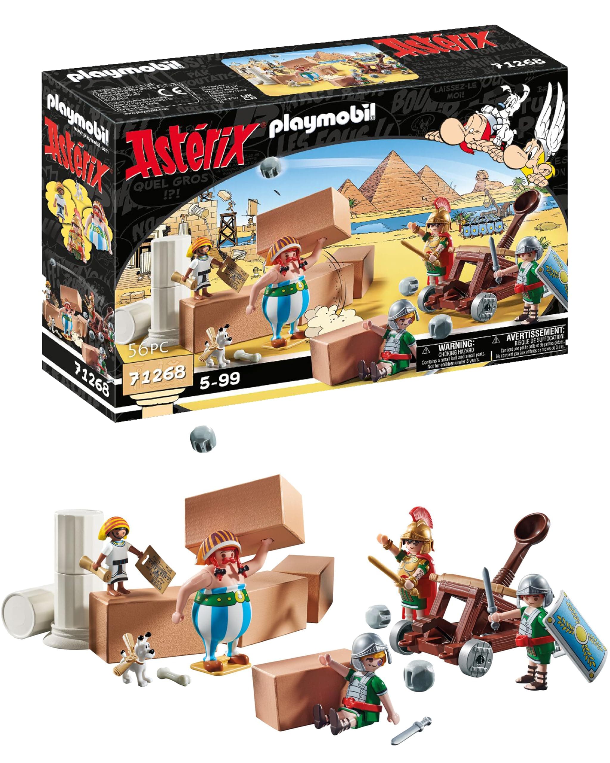 PLAYMOBIL Asterix 71268 Numerobis und die Schlacht um den Palast Spielset 🏰