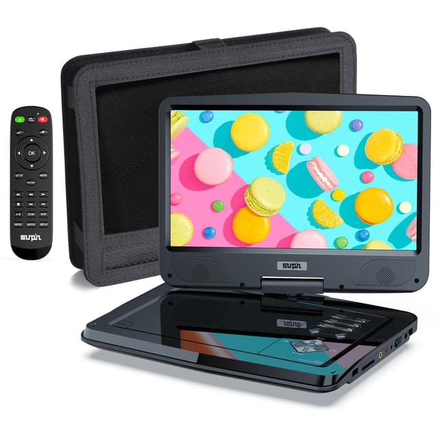🌞📀 SUNPIN 12,5 Zoll Tragbarer DVD Player 📀🌞