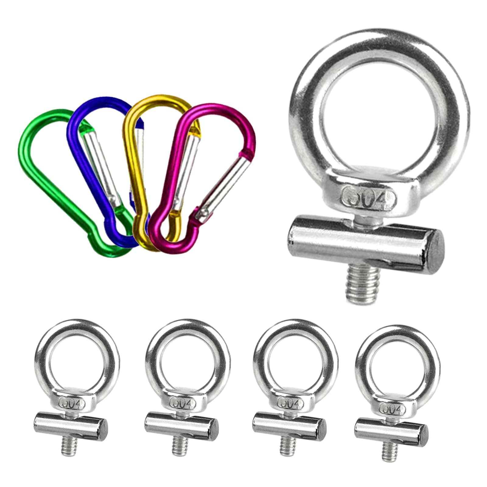 🏕️🛠️ CVOZO 4 Stück Vorzelt Stopper Edelstahl - Camping Zubehör 🚐⛺