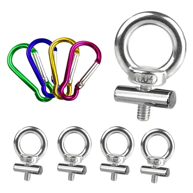 🏕️🛠️ CVOZO 4 Stück Vorzelt Stopper Edelstahl - Camping Zubehör 🚐⛺