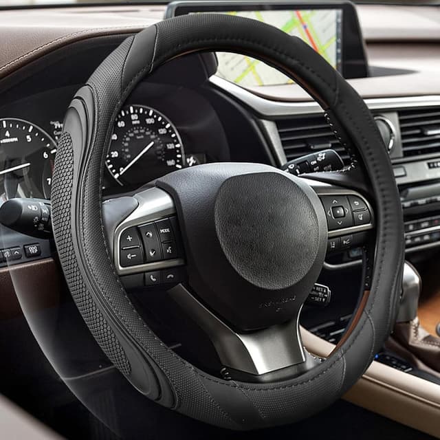 🚗 XCBYT Lenkradbezug Auto Universal 37-38cm 🏁