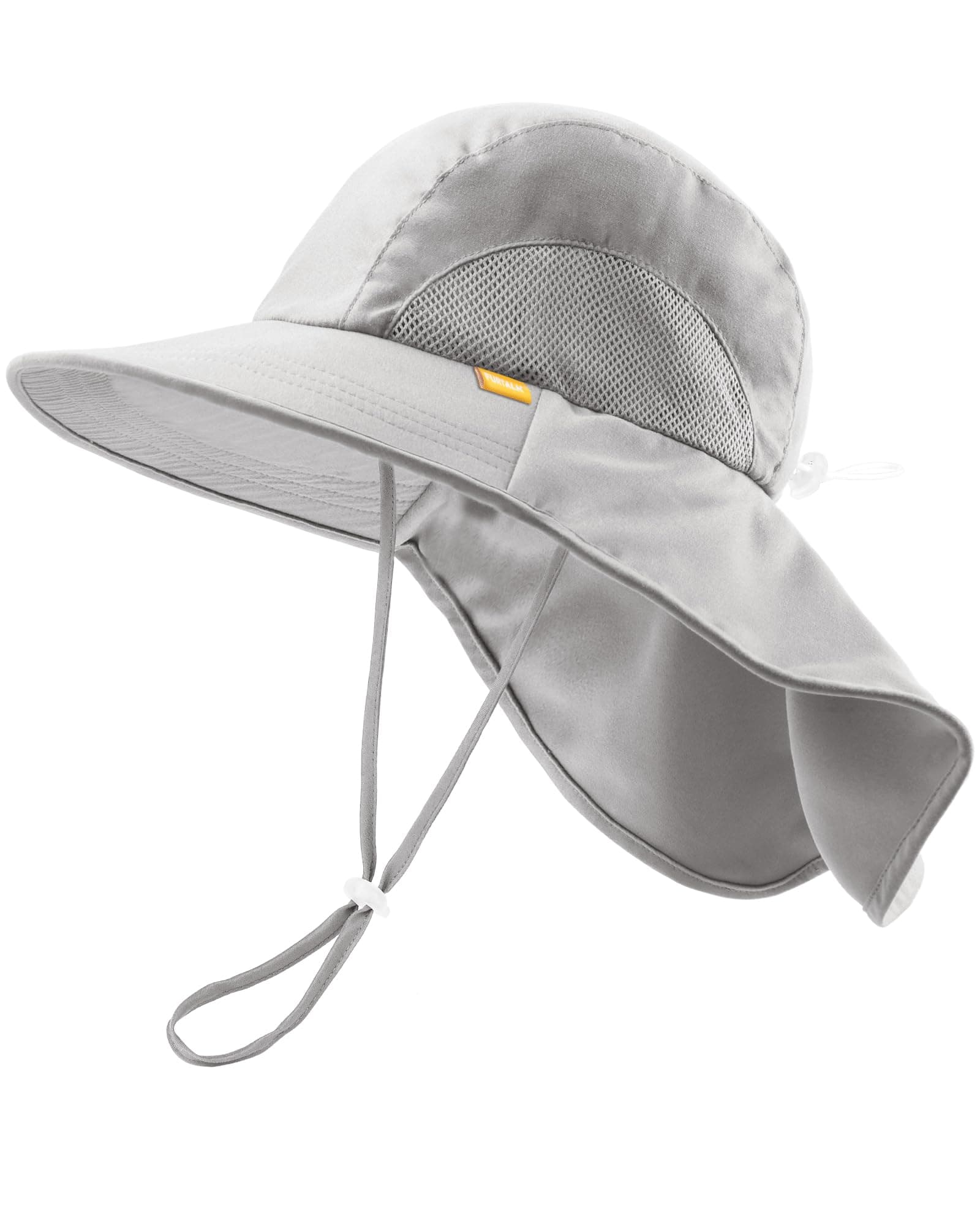 FURTALK Kleinkind Kinder Baby Sonnenhut mit Nackenklappe UPF 50+ UV-Schutz 🌞