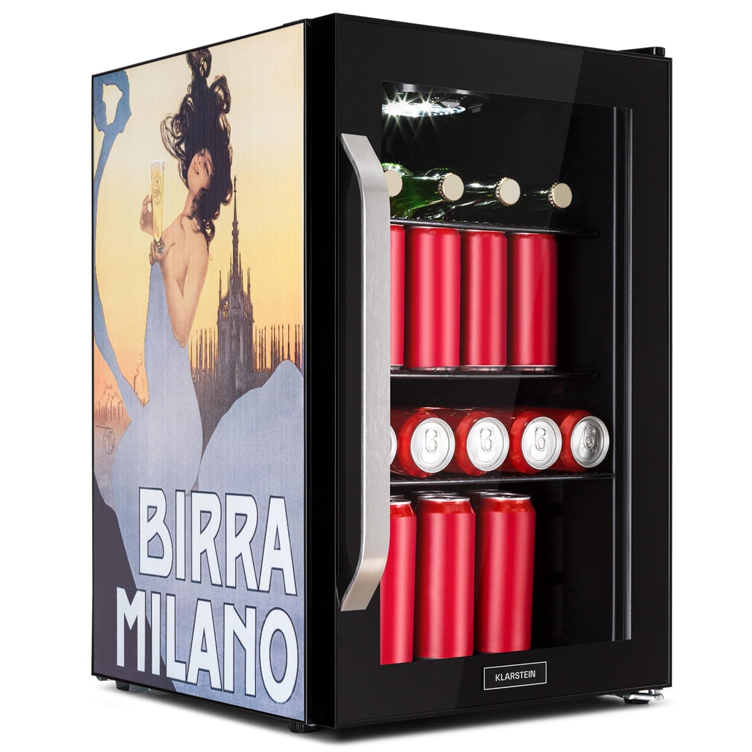 🍻 Klarstein Biersafe 70L Mini-Kühlschrank mit Glastür & LED 🥶