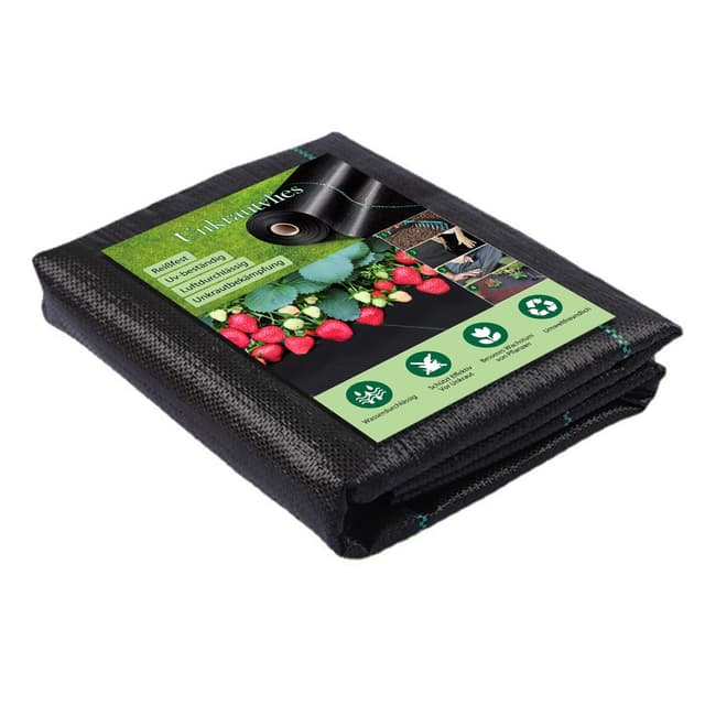 🌱🌿 X-shuan Unkrautvlies 90g/m² - 1m x 10m | Unkrautfolie mit UV-Stabilisierung