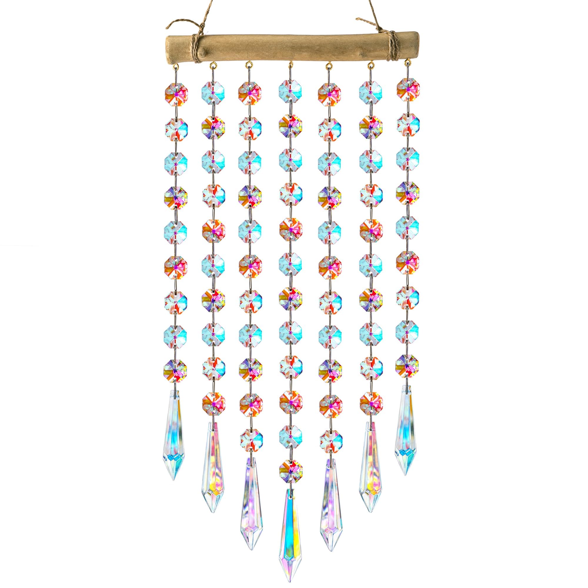 Hängendes Kristallprisma Sonnenfänger Ornament