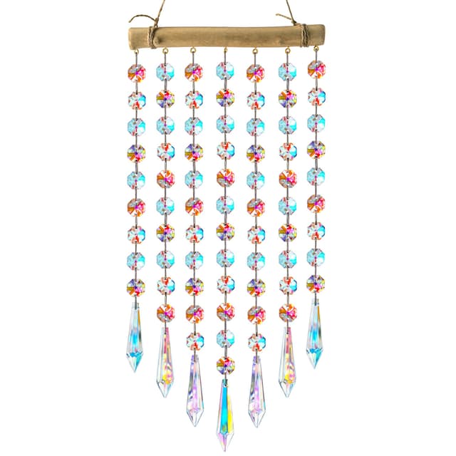 Hängendes Kristallprisma Sonnenfänger Ornament