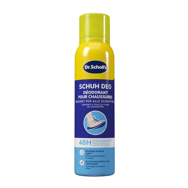 👟🌿 Scholl Fresh Step Geruchsstopp Schuhspray, mildes Fußdeo