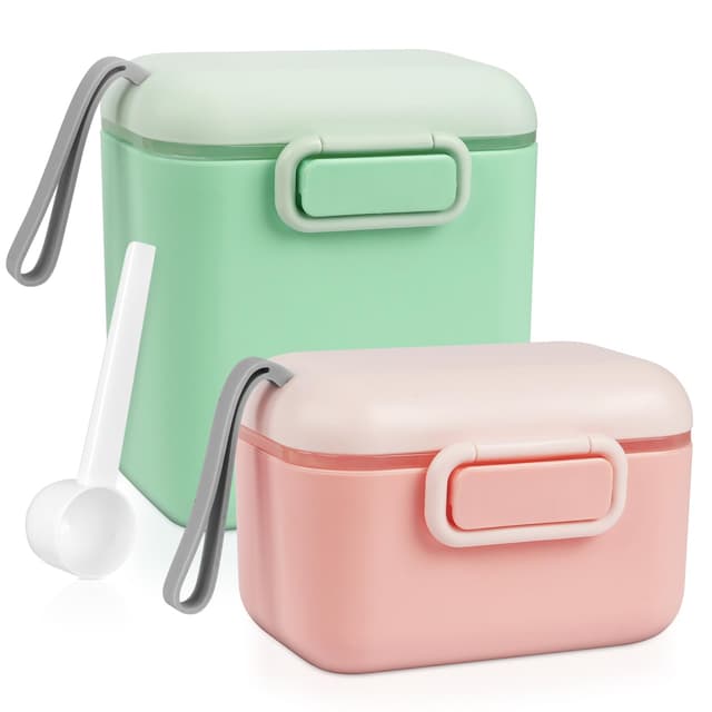 Aolso Milchpulver Portionierer - Baby Milchpulver Container Set 🍼👶🏻