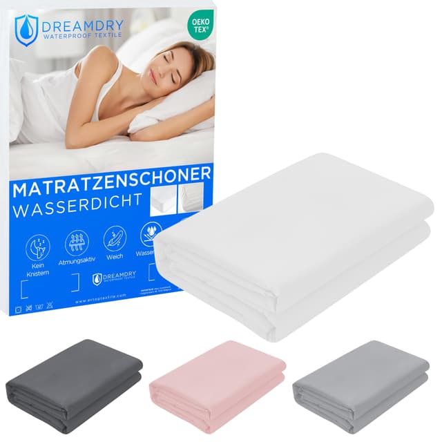 Dreamdry Matratzenschoner 160x200 (2er Pack) - Inkontinenzunterlage 🛌