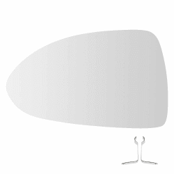 SENZEAL Spiegelglas Links Fahrerseite Beheizbar mit Trägerplatte für Opel Corsa D 2006-2014 Corsa E 2014-2020 🚗🔥 Angebot bei HelloDeals