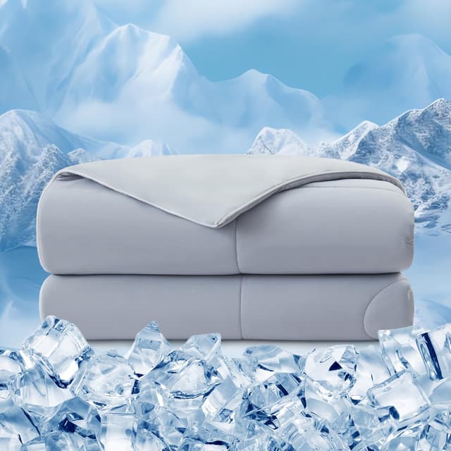 EMME Kühldecke Sommerdecke Kühlend - 135 x 210 cm 🌬️😴