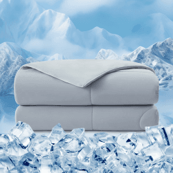 EMME Kühldecke Sommerdecke Kühlend - 135 x 210 cm 🌬️😴 Angebot bei HelloDeals